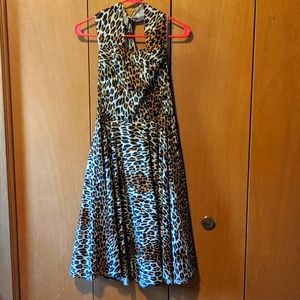 Trashy Diva small leopard trixie halter dress